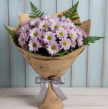 Букет цветов из:  Хризантемы в Куженере