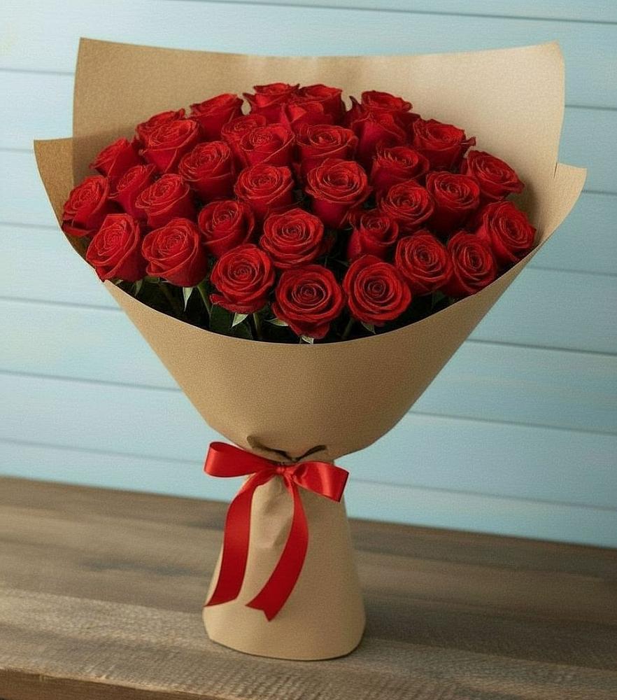 Букет Красные розы Милано в Куженере