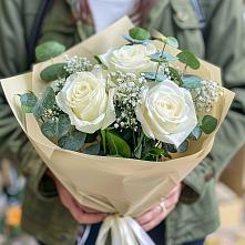 Букет цветов из:  Розы в Куженере