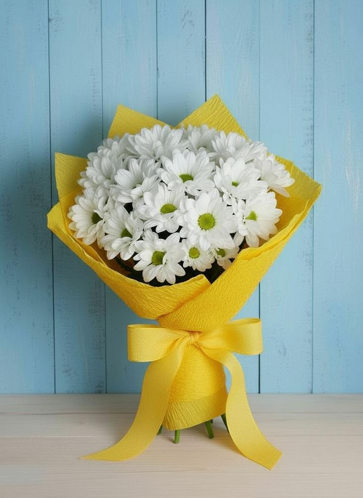 Букет цветов из: Хризантемы в Куженере