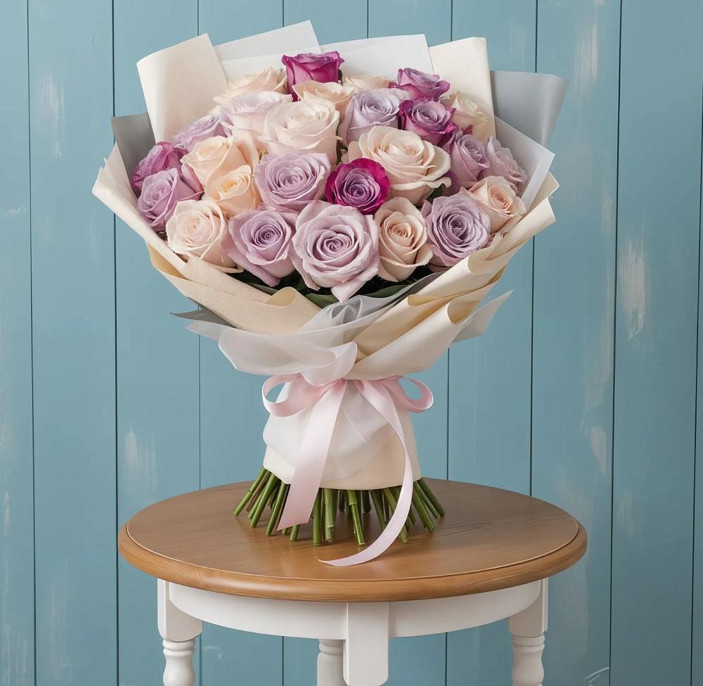 Букет цветов из: Розы в Куженере