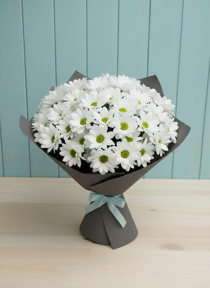 Букет цветов из: Хризантемы в Куженере