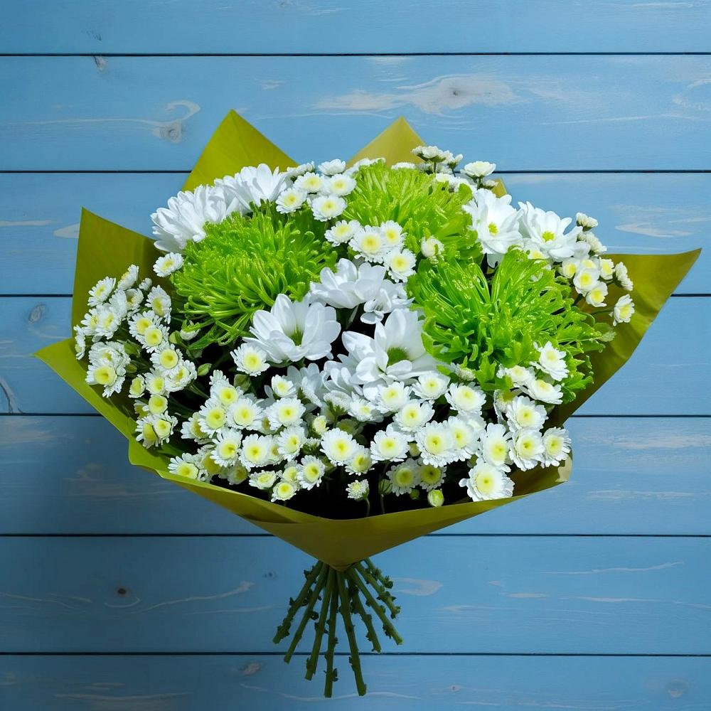 Букет цветов из: Хризантемы в Куженере