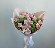 Букет цветов из:  Розы и Хризантемы #REPLACE_PRED# Куженере