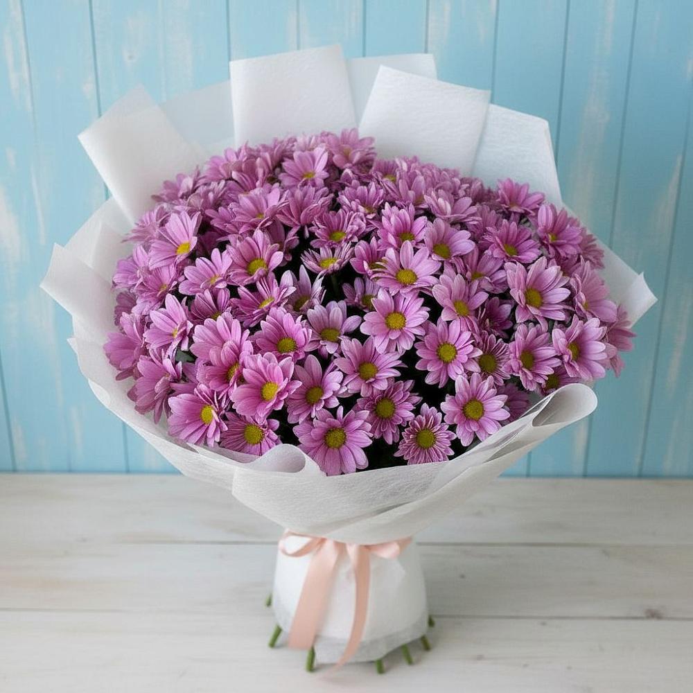 Букет цветов из: Хризантемы в Куженере