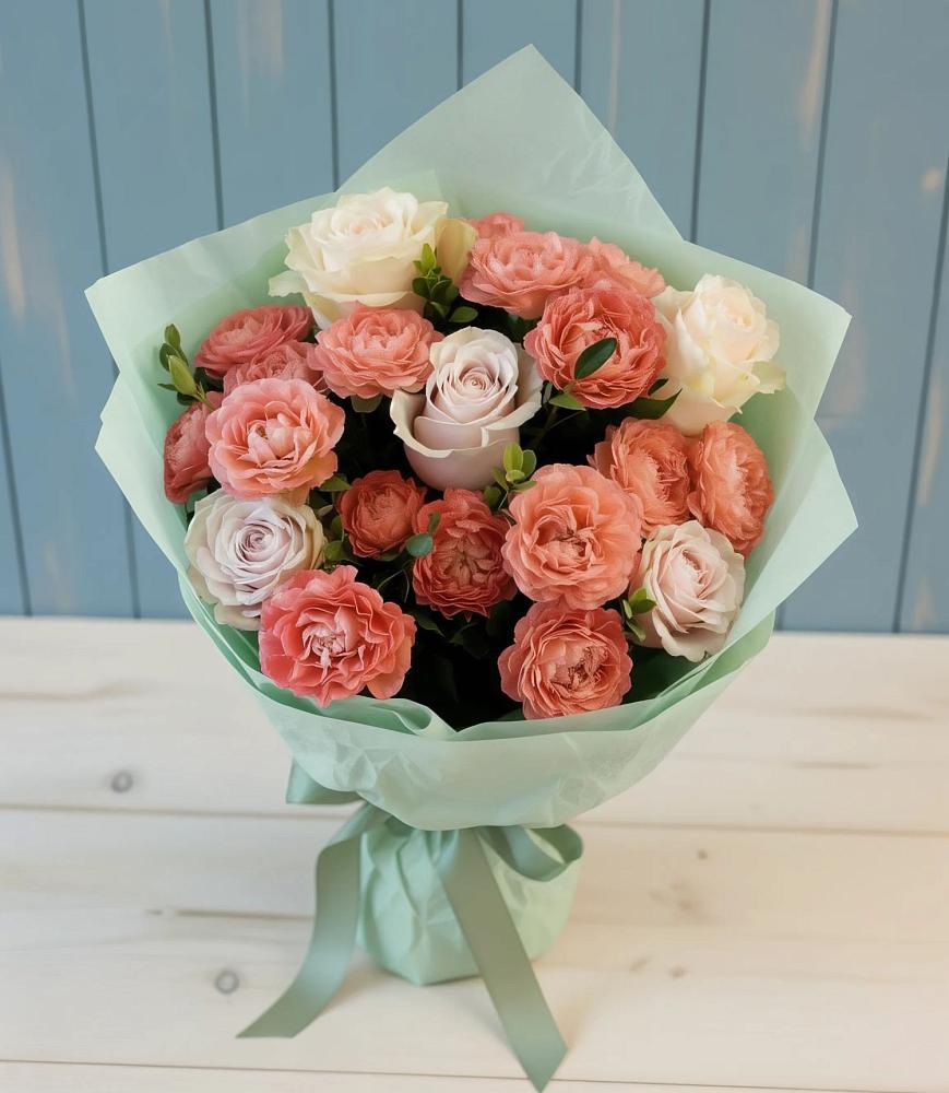 Букет цветов из: Розы в Куженере