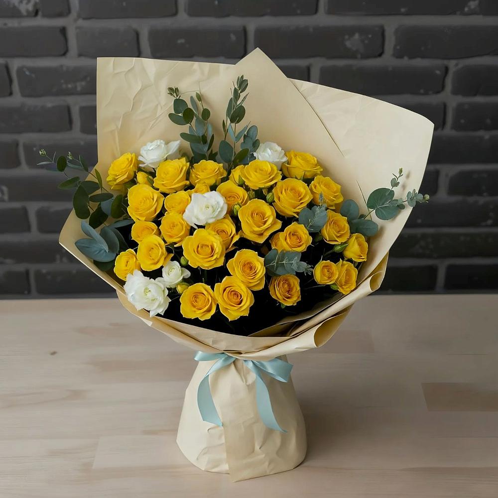 Букет цветов из: Розы в Куженере