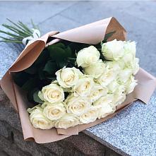 Букет Белые розы Анастасия #REPLACE_PRED# Куженере