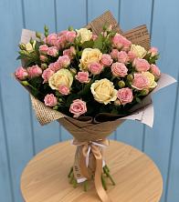 Букет цветов из:  Розы в Куженере