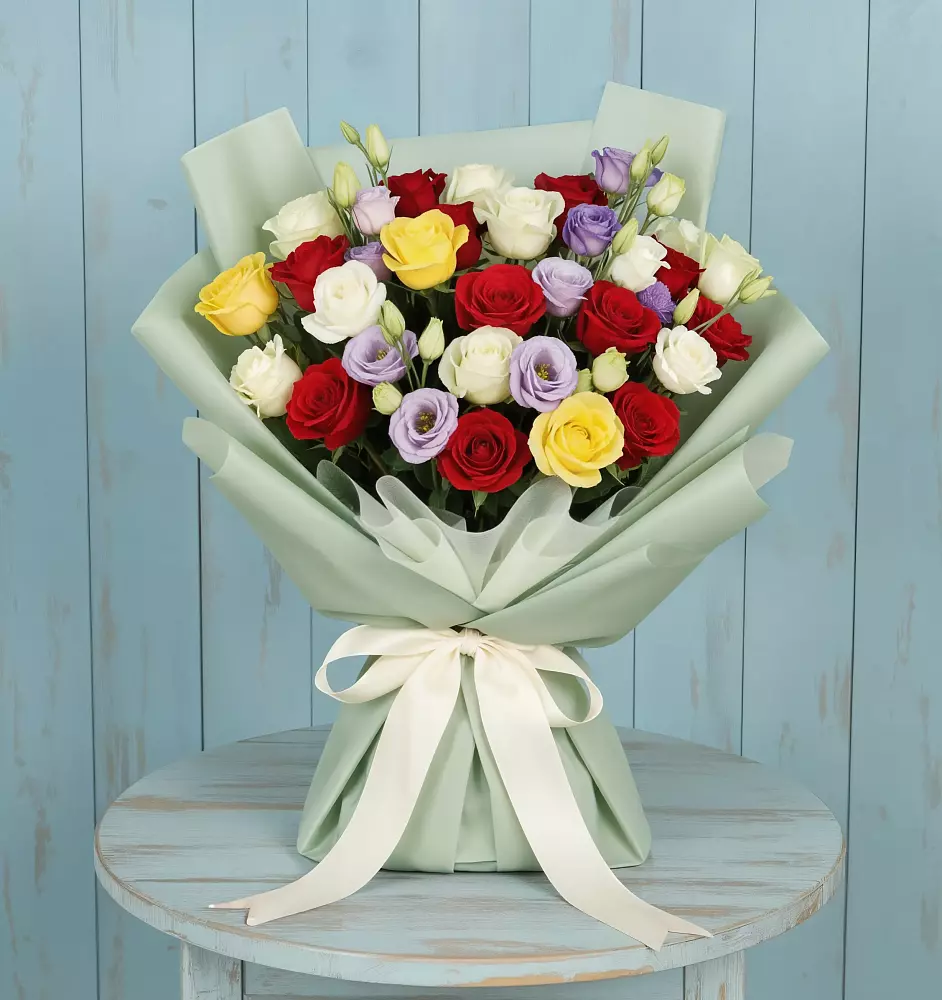 Букет цветов из: Розы в Куженере