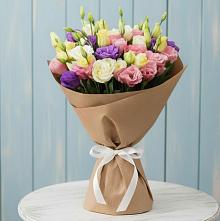 Букет цветов из:  Лизиантусы в Куженере