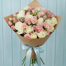 Букет цветов из:  Розы #REPLACE_PRED# Куженере